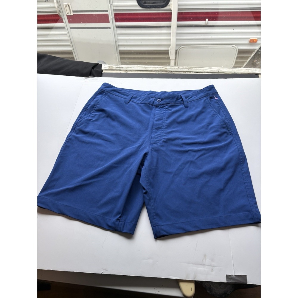 FOOTJOY Golf Shorts Men's‎ 36 Blue Performance Activewear Nylon Lightweight